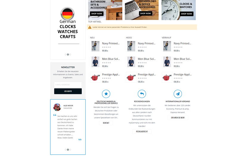 My Germany Store screenshot 1